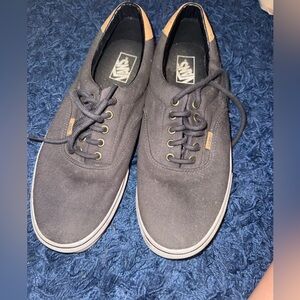 Vans Men's Charcoal Canvas Sneakers